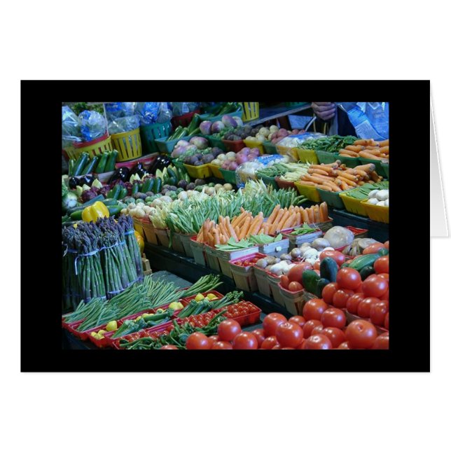 Veggies At Atwater Market (Front Horizontal)