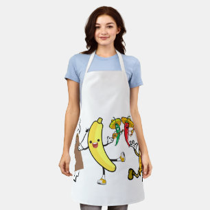 Veggies & Chocolate Apron