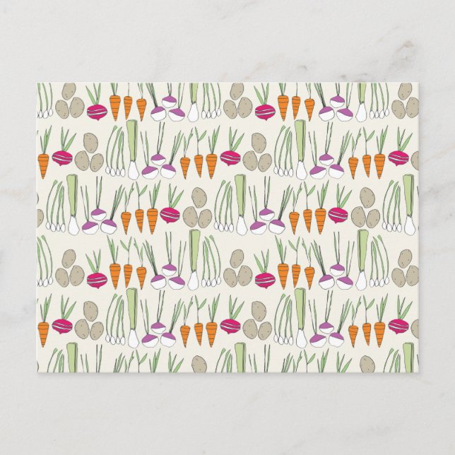 Veggies-Horizontal Postcards (Front)