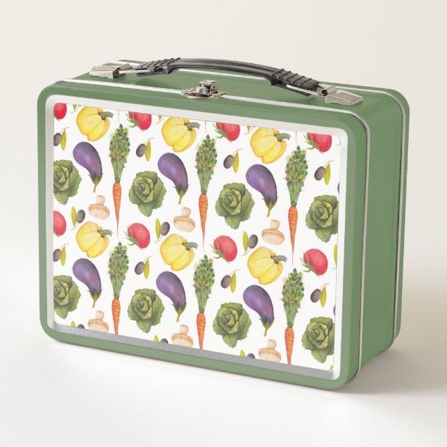 Veggies Metal Lunchbox (Front)