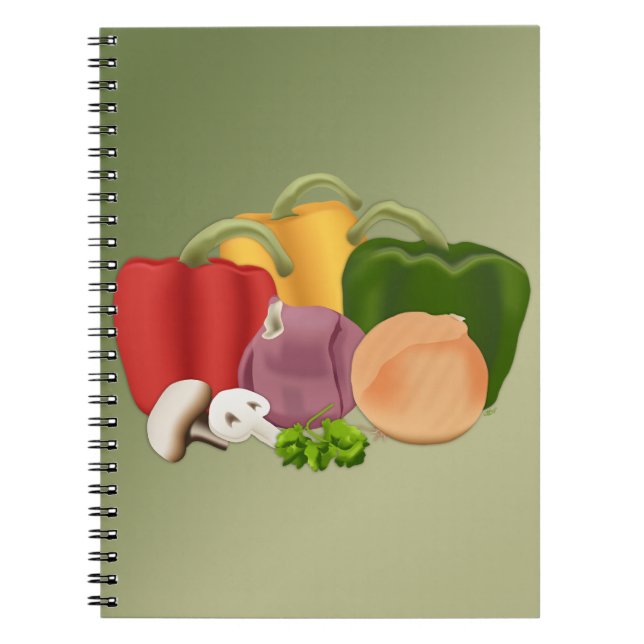 Veggies Notebook (Front)