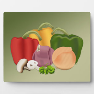 Veggies Plaque