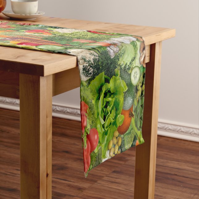 Veggies Short Table Runner (In Situ)