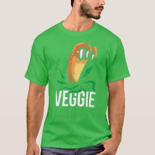 Veggiesaurus Proud Vegan Vegetarian Dinosaur Lover T-Shirt