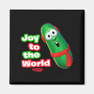 Veggietales Joy To The World Larry The Cuber  Magnet
