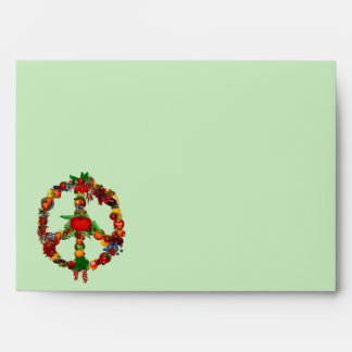 Vegie Peace Sign Envelope