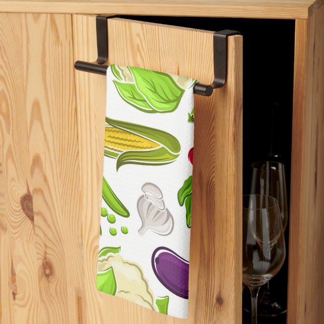 Vegis Tea Towel (Thirds Fold)