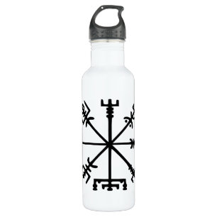 Vegvísir (Viking Compass) 710 Ml Water Bottle