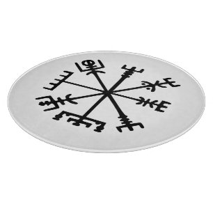 Vegvísir (Viking Compass) Cutting Board