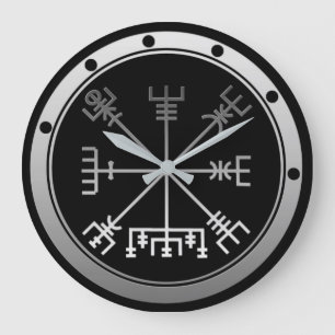Vegvisir Viking Compass Large Clock