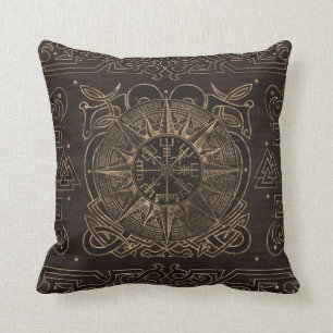 Vegvisir - Viking Compass Ornament Cushion