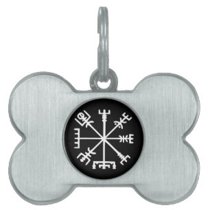 Vegvísir (Viking Compass) Pet Tag