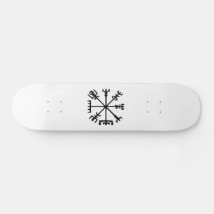 Vegvísir (Viking Compass) Skateboard