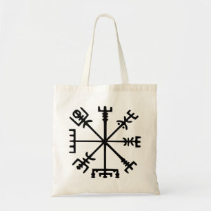 Vegvísir (Viking Compass) Tote Bag