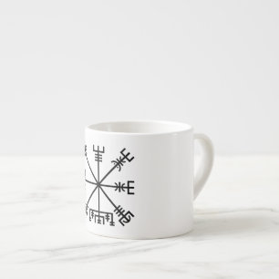 Vegvisir Viking Symbol Espresso Cup