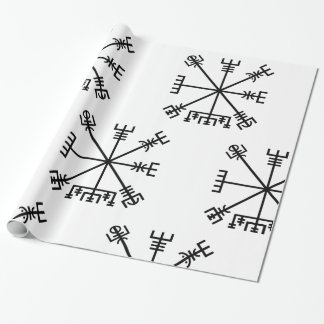 Vegvisir Viking Symbol Wrapping Paper