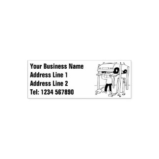 Vehicle Repairs & Servicing Self-inking Stamp