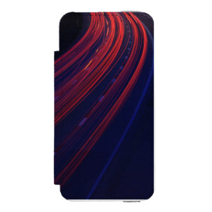 Vehicle Traffic Tail Light Trails Incipio Watson™ iPhone 5 Wallet Case