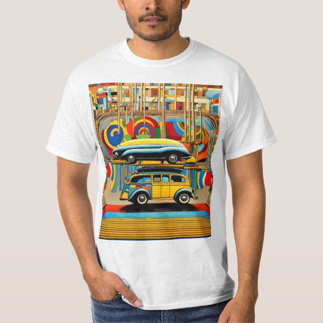 Vehicles on wheels 11 T-Shirt (Front)