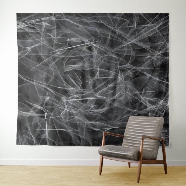 Veil like a X-ray image   Tapestry (In Situ (Horizontal))