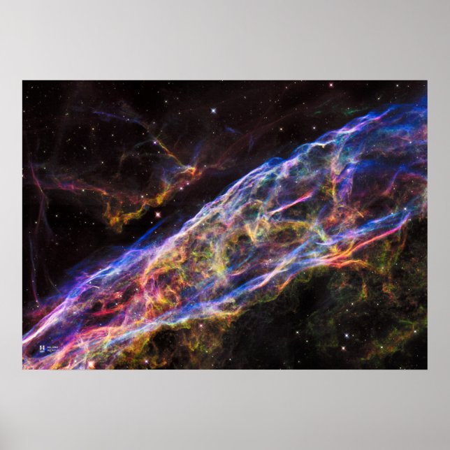Veil Nebula. NGC 6960 - Poster (Front)