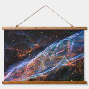Veil Nebula Supernova Remnants Hubble Telescope Hanging Tapestry