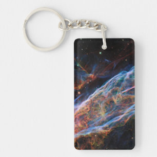 Veil Nebula Supernova Remnants Hubble Telescope Key Ring