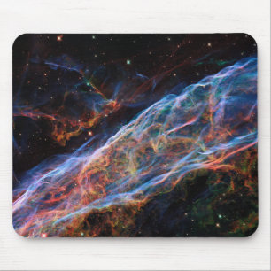 Veil Nebula Supernova Remnants Hubble Telescope Mouse Mat