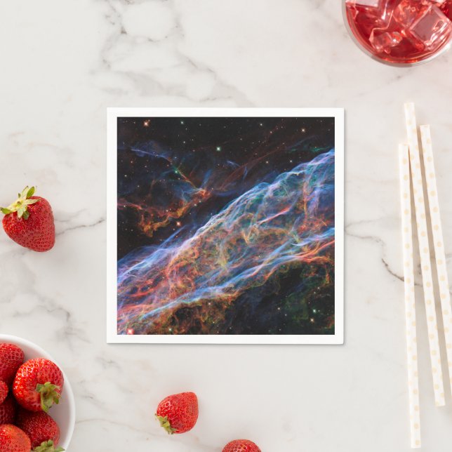 Veil Nebula Supernova Remnants Hubble Telescope Napkin (Insitu)