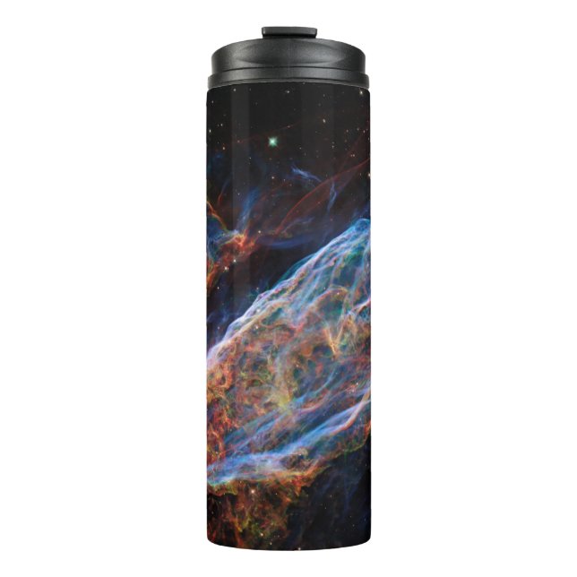 Veil Nebula Supernova Remnants Hubble Telescope Thermal Tumbler (Front)