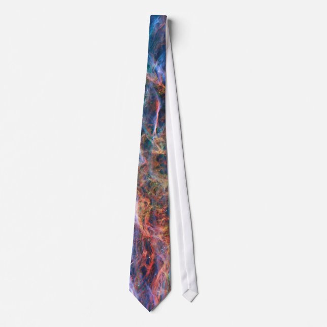 Veil Nebula Supernova Remnants Hubble Telescope Tie (Front)