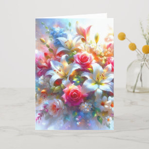 Veil of Blossoms - To Show Love or A Thank You Card