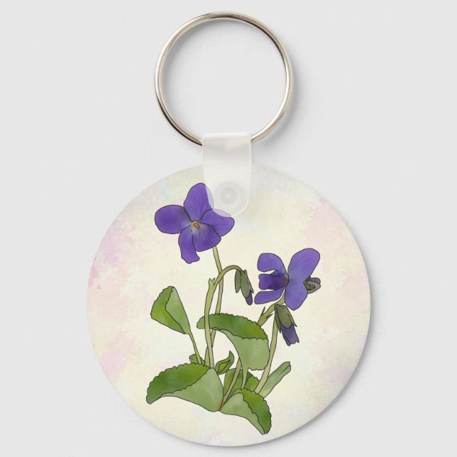 Veilchen Key Ring (Front)