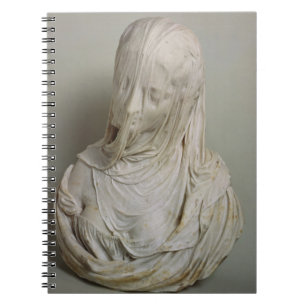 Veiled Girl (marble) Notebook