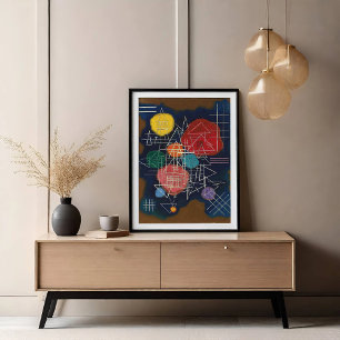 Veiled Glow, Kandinsky 1928  Poster