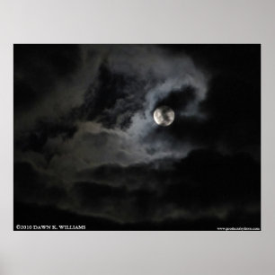 Veiled Moon Poster Print