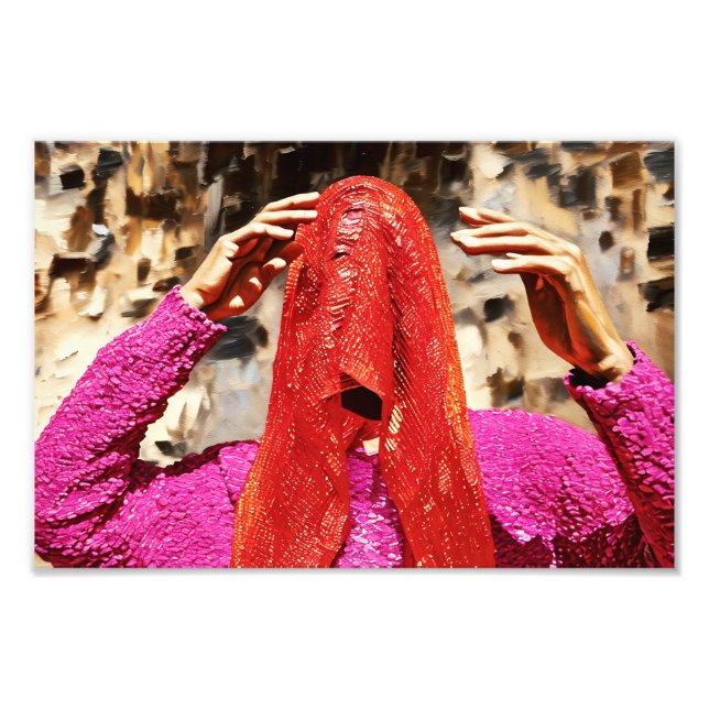 Veiled Mystery Photo Print (Front)