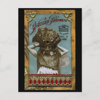 Veiled Prophets Vintage Postcard
