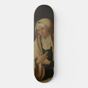 Veiled Virgin Mary (by Lucas van Leyden) Skateboard