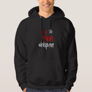 Vein Whisperer Syringe Phlebotomist Medical Nurse Hoodie
