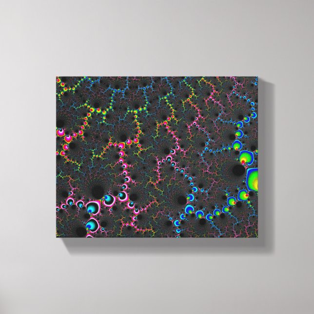 Veins - Fractal Art Canvas Print (Front)