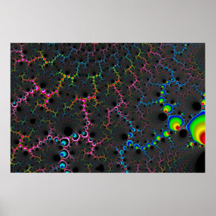 Veins - Fractal Art Poster