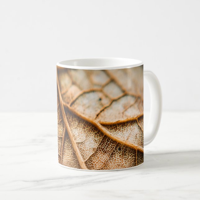 Veins of Autumn Coffee Mug (Front Right)