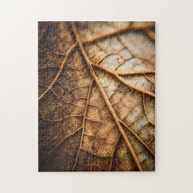 Veins of Autumn Jigsaw Puzzle (Vertical)