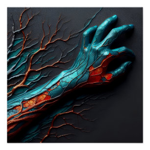 Veins of Resilience - AI Out Of Bounds Poster