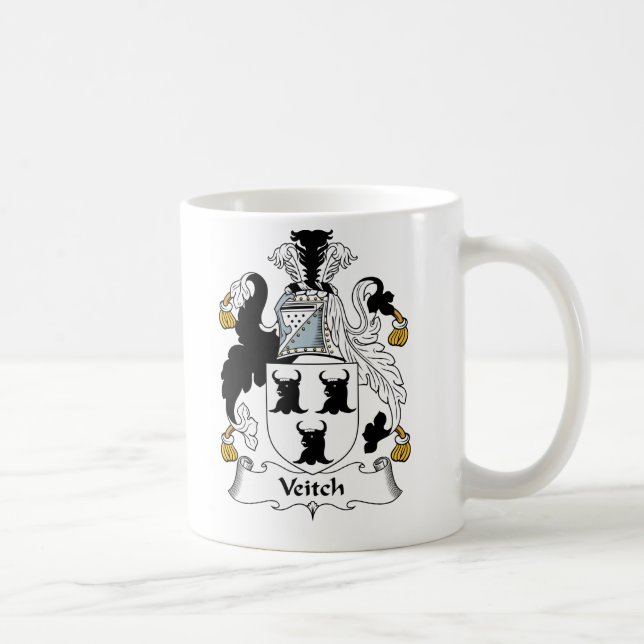 Veitch Family Crest Coffee Mug (Right)