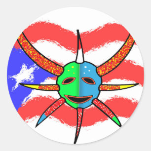 vejigante mask Sticker