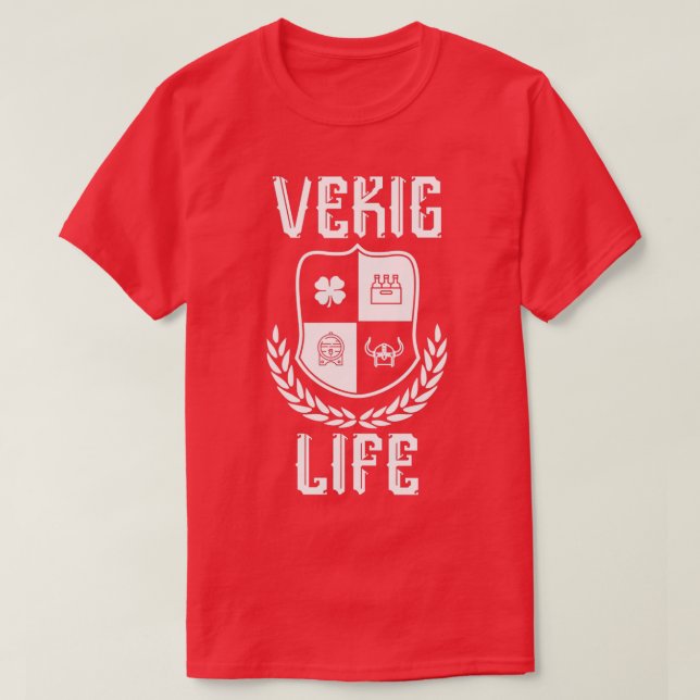 Vekig Life T-Shirt (Design Front)