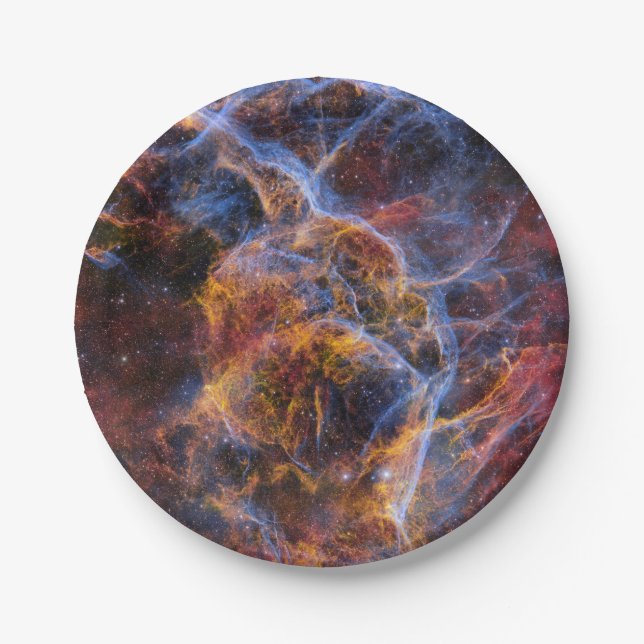 Vela Supernova Remnant Paper Plate (Front)
