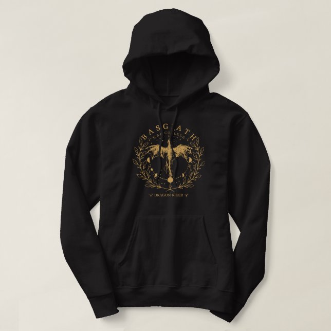Velaris Fourth Wing Dragon Rider mt 2 Hoodie (Design Front)